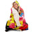 Flower Frida Hooded Blanket