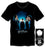 Teenage Harry Potter With Friends Men's Black T-Shirt