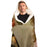 New Religion Hooded Blanket