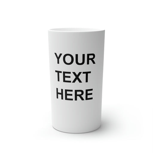 Custom Logo on a Coffee Mugs, Team Logo Here Coffee Mugs, Personalized Coffee Mugs, Text on a Coffee Mugs, Your Business Logo or Brand Logo Conical Coffee Mugs