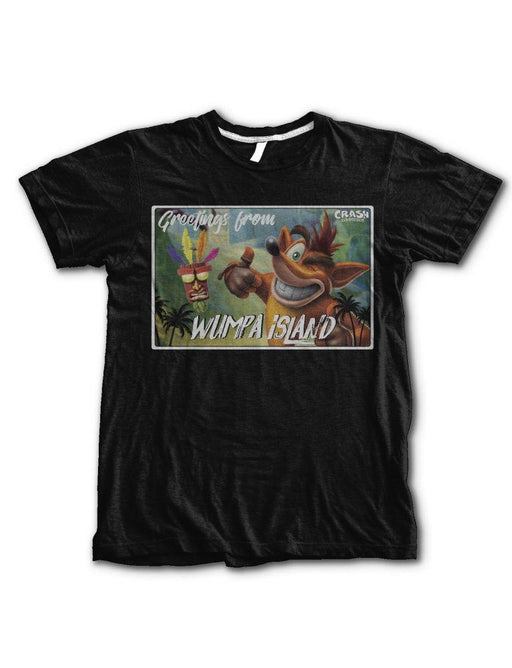 Crash Bandicoot Greetings From Wumpa Island Shirt