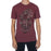 Harry Potter Hogwarts House of Gryffindor Crest & Lion Men's Burgundy T-Shirt