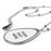 Personalized Oval Necklace, Custom Jewelry, With Your Own Text or Design, Handmade Custom Oval Necklace