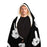 Abstract Pattren Hooded Blanket