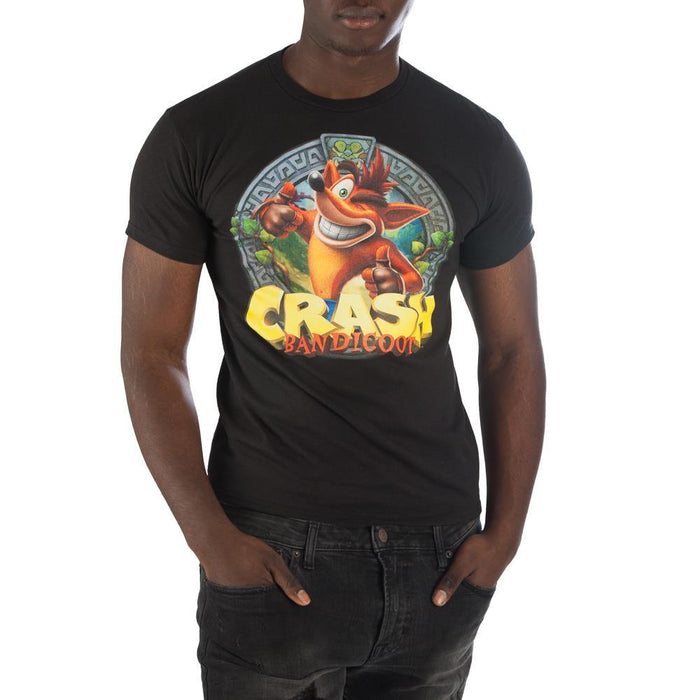 Crash Bandicoot Wink Thumbs Up Shirt For Men