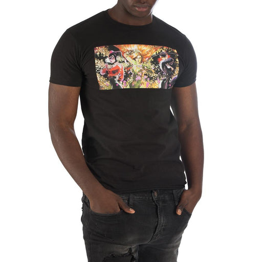 Batman Gotham City Sirens Harley Quinn Poison Ivy And Catwoman Men's T-shirt Tee Shirt