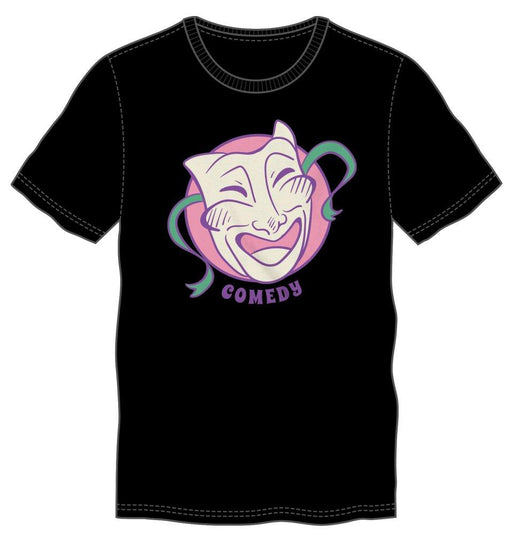 Comedy Drama Mask Graphic T Shirt