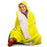 Bear Pattern Hooded Blanket