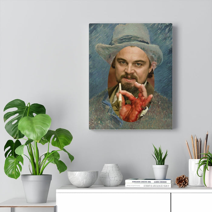 CALVIN CANDIE ON A VAN GOGH PAINTING