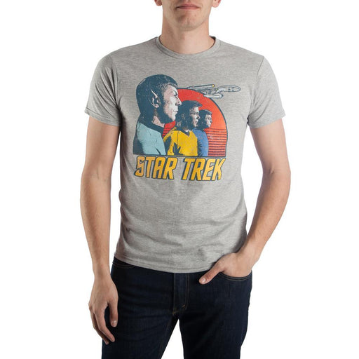 Bioworld StarTrek Planet Landscape with Sunset Shirt