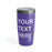 Custom Logo Tumbler, Team Logo Here Tumbler, Personalized Tumbler, Text on a Tumbler, Your Business Logo or Brand Logo Ringneck Tumbler, 20oz