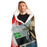 Taking a break Hooded Blanket