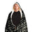 Abstract Pattren Hooded Blanket