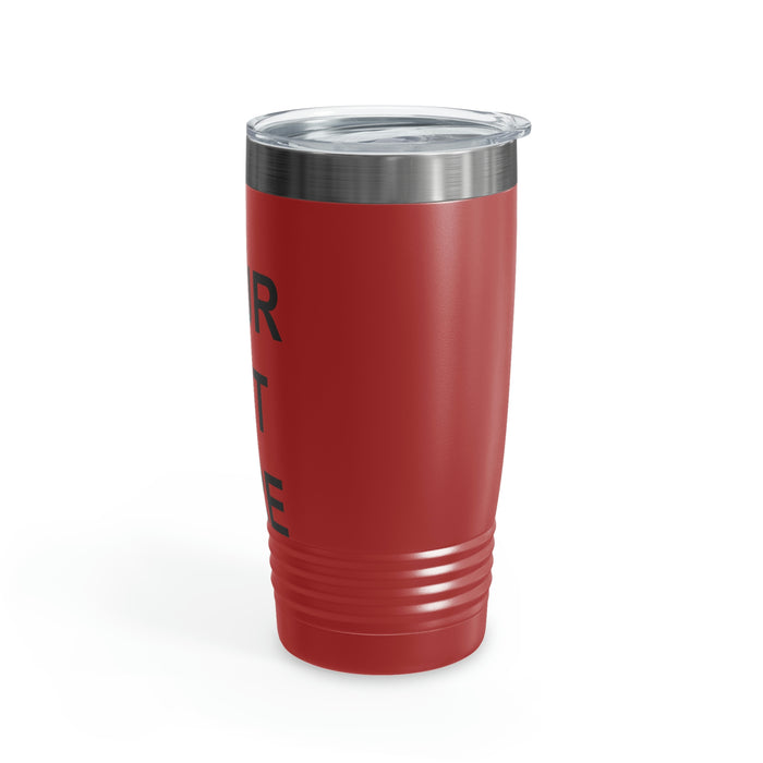 Custom Logo Tumbler, Team Logo Here Tumbler, Personalized Tumbler, Text on a Tumbler, Your Business Logo or Brand Logo Ringneck Tumbler, 20oz