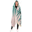 Palm Leaves Blush Vibes Hooded Blanket