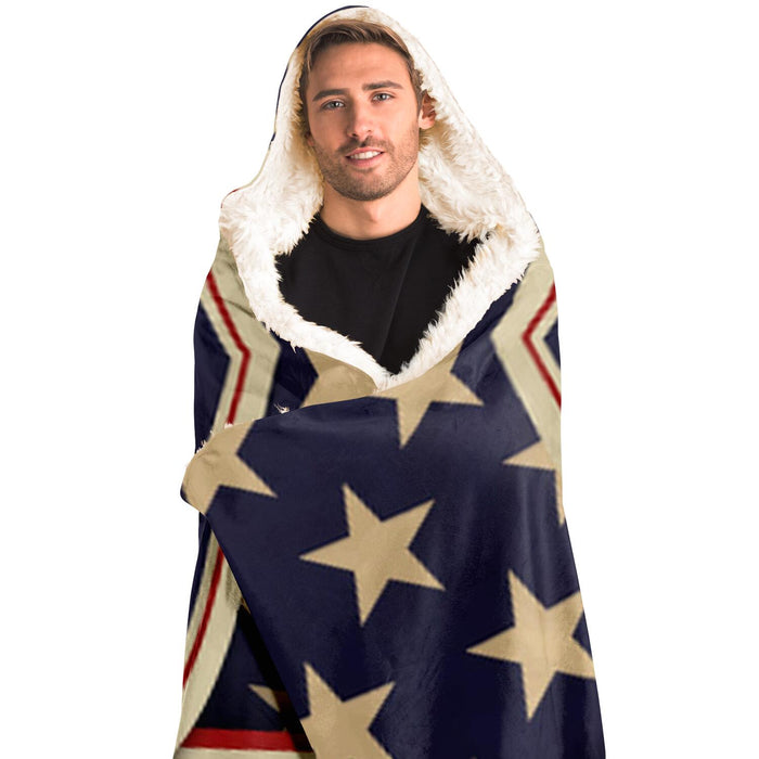Free veterans day Hooded Blanket