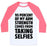 Virgin Teez  Baseball Tee 95 PERCENT OF MY ARM STRENGTH COMES FROM TAKING SELFIES UNISEX CLASSIC BASEBALL TEE