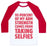 Virgin Teez  Baseball Tee 95 PERCENT OF MY ARM STRENGTH COMES FROM TAKING SELFIES UNISEX CLASSIC BASEBALL TEE