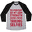 Virgin Teez  Baseball Tee 95 PERCENT OF MY ARM STRENGTH COMES FROM TAKING SELFIES UNISEX TRI-BLEND BASEBALL TEE