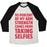 Virgin Teez  Baseball Tee 95 PERCENT OF MY ARM STRENGTH COMES FROM TAKING SELFIES UNISEX TRI-BLEND BASEBALL TEE