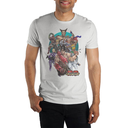 Character Group Tekken TShirt White Mens Gaming Shirt and Tekken Apparel