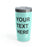 Custom Logo Tumbler, Team Logo Here Tumbler, Personalized Tumbler, Text on a Tumbler, Your Business Logo or Brand Logo Ringneck Tumbler, 20oz