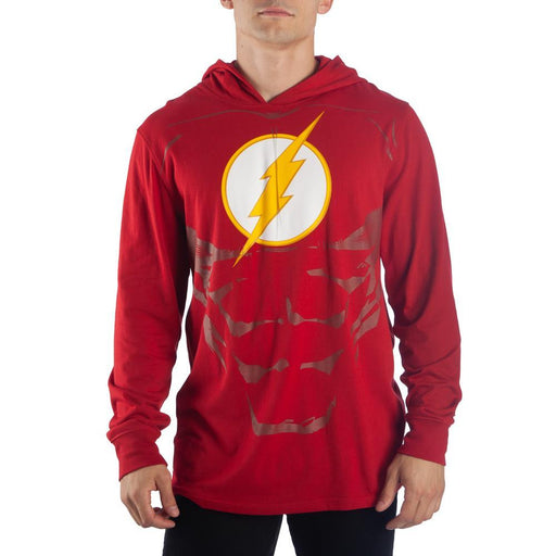 Flash Hoodie DC Comics Cosplay Flash Gift - DC Comics Hoodie Flash Cosplay