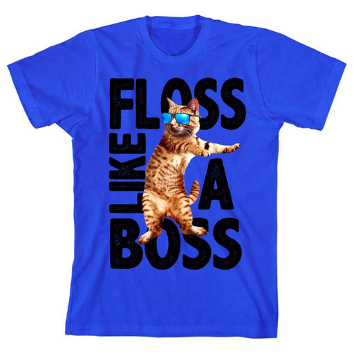 Cool Cat ?Floss Like A Boss? Youth Short-Sleeve T-Shirt
