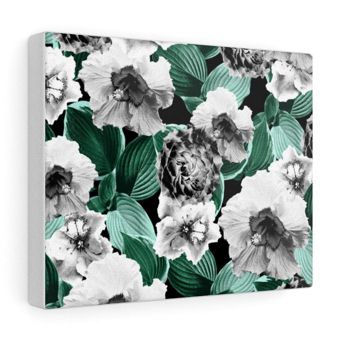 BLACK AND WHITE FLORAL GARDEN GLAMOR