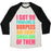 Virgin Teez  Baseball Tee 99 PROBLEMS & BURPEES ARE EVERY SINGLE ONE OF THEM UNISEX TRI-BLEND BASEBALL TEE