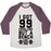 Virgin Teez  Baseball Tee 99 PROBLEMS BUT A BENCH AIN'T 1 (TANK) UNISEX TRI-BLEND BASEBALL TEE