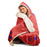 Simple Geometric Pattern Hooded Blanket