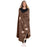 Simple Geometric Pattern Hooded Blanket