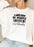 A Large Group Of People Is Called A No Thanks Sweat Shirt