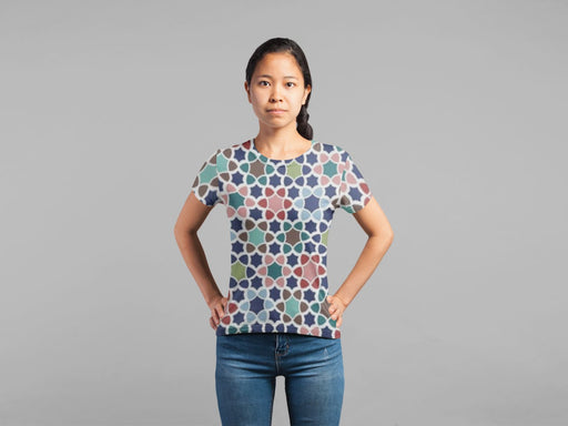 Abstract Pattern (1) Classic Sublimation Women's T-Shirt