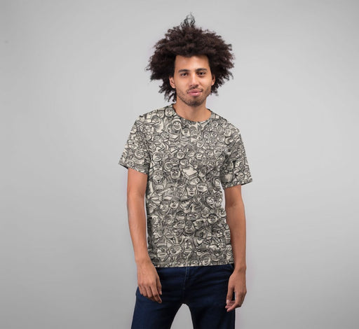 Abstract Pattern (29) Premium Sublimation Adult T-Shirt