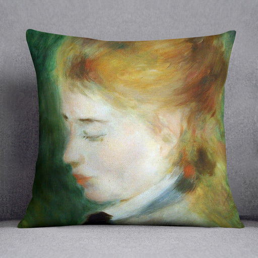 Actress Henriette Henriot by Renoir Cushion