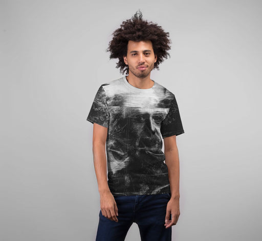 Albert Einstein Premium Sublimation Adult T-Shirt