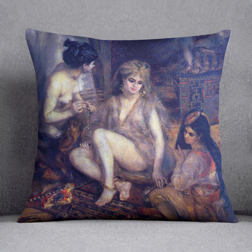 Algerian in Paris dress by Renoir Cushion