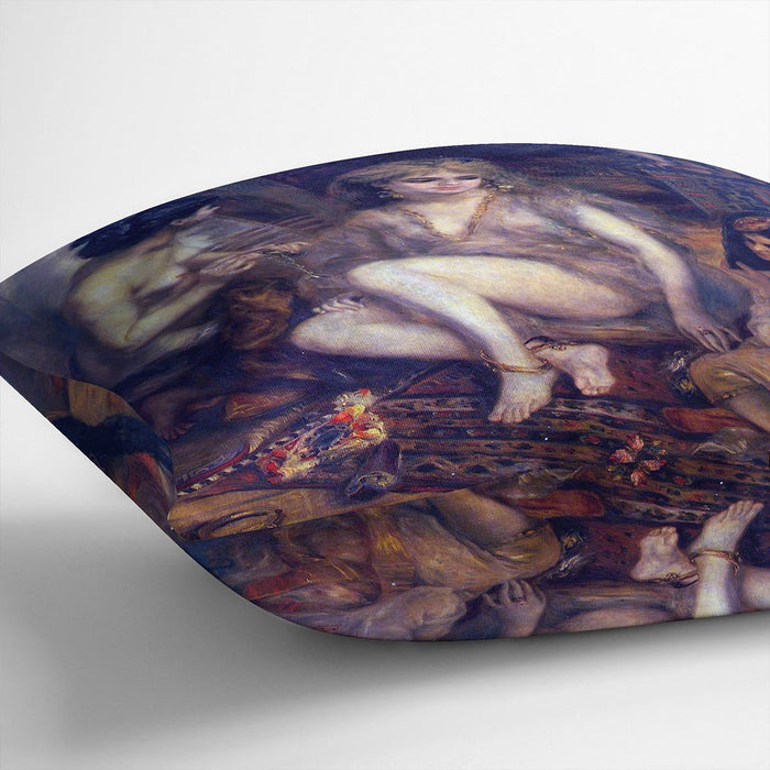 Algerian in Paris dress by Renoir Cushion