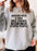 Arguing With A Fool Sweat Shirt