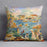 At the beach of Guernesey by Renoir Cushion
