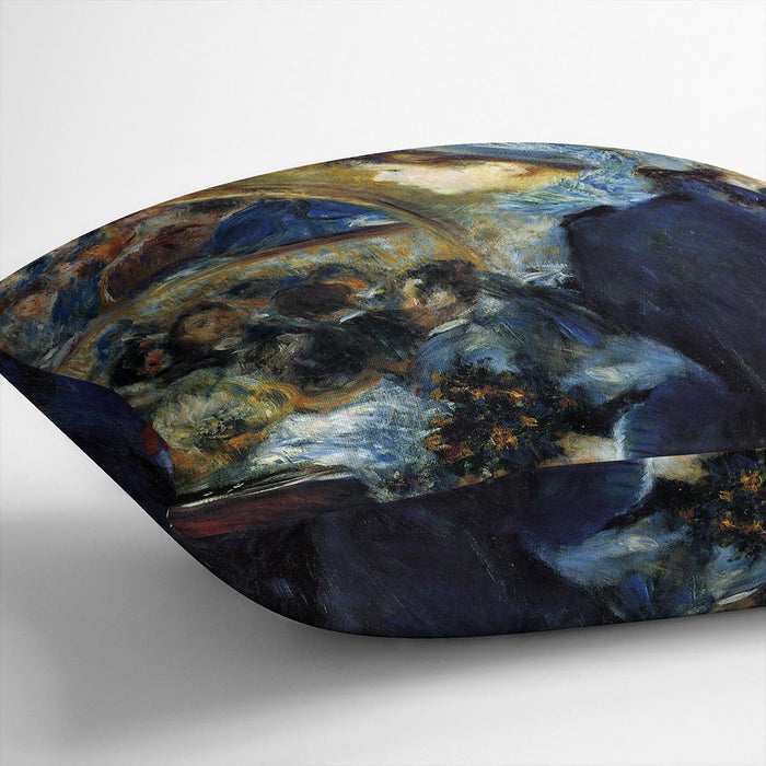 At the theatre by Renoir Cushion