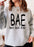 BAE Best Aunt Ever Sweat Shirt