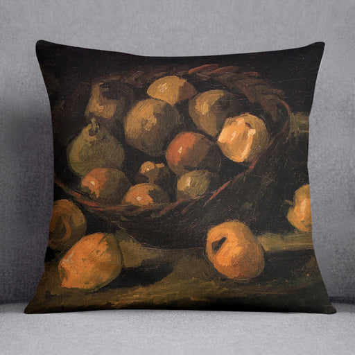 Basket of Apples by Van Gogh Cushion