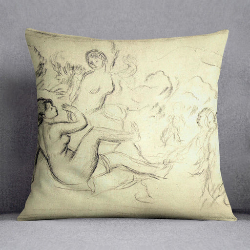 Bather 2 by Renoir Cushion