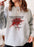 Blood Stains Are Red Ultraviolet Lights Are Blue Sweat Shirt