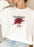 Blood Stains Are Red Ultraviolet Lights Are Blue Sweat Shirt