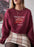 Blood Stains Are Red Ultraviolet Lights Are Blue Sweat Shirt