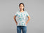 Blue Leaf PAttern Classic Sublimation Women's T-Shirt